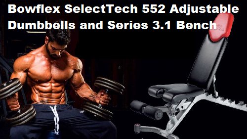 bowflex selecttech 552 adjustable dumbbells