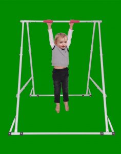 Home-Workout-Gymnastics-Bar-For-Kids-Height-Adjustable-Chin-Up-Bar-Model-KT1.0914-Foldable-Kids-Gymnastics-Equipment-Pull-Up-Machine-Very-Sturdy-Exercise-Bar-Durable-Pull-Up-Rack-Tower